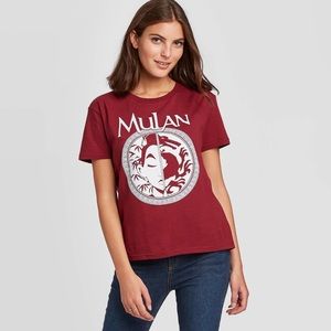 Disney Mulan Short Sleeve Graphic T-Shirt - XL